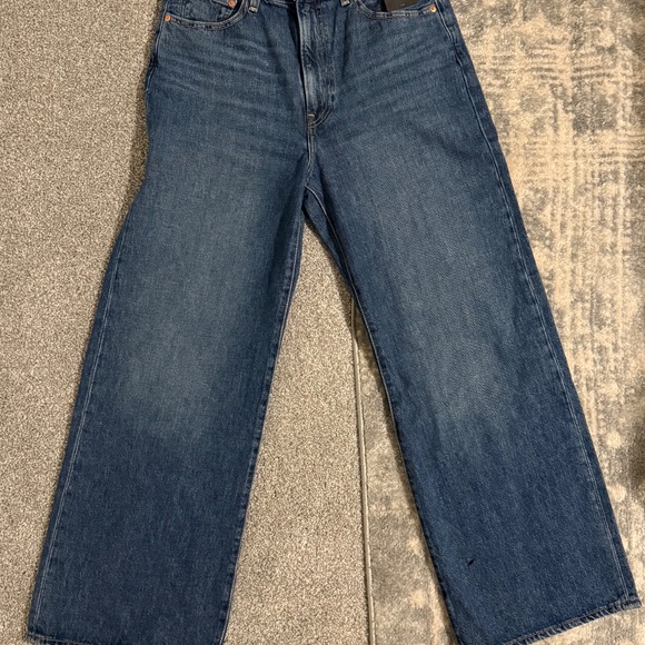 RIBCAGE WIDE LEG WOMEN'S JEANS (NWT) - Picture 7 of 7